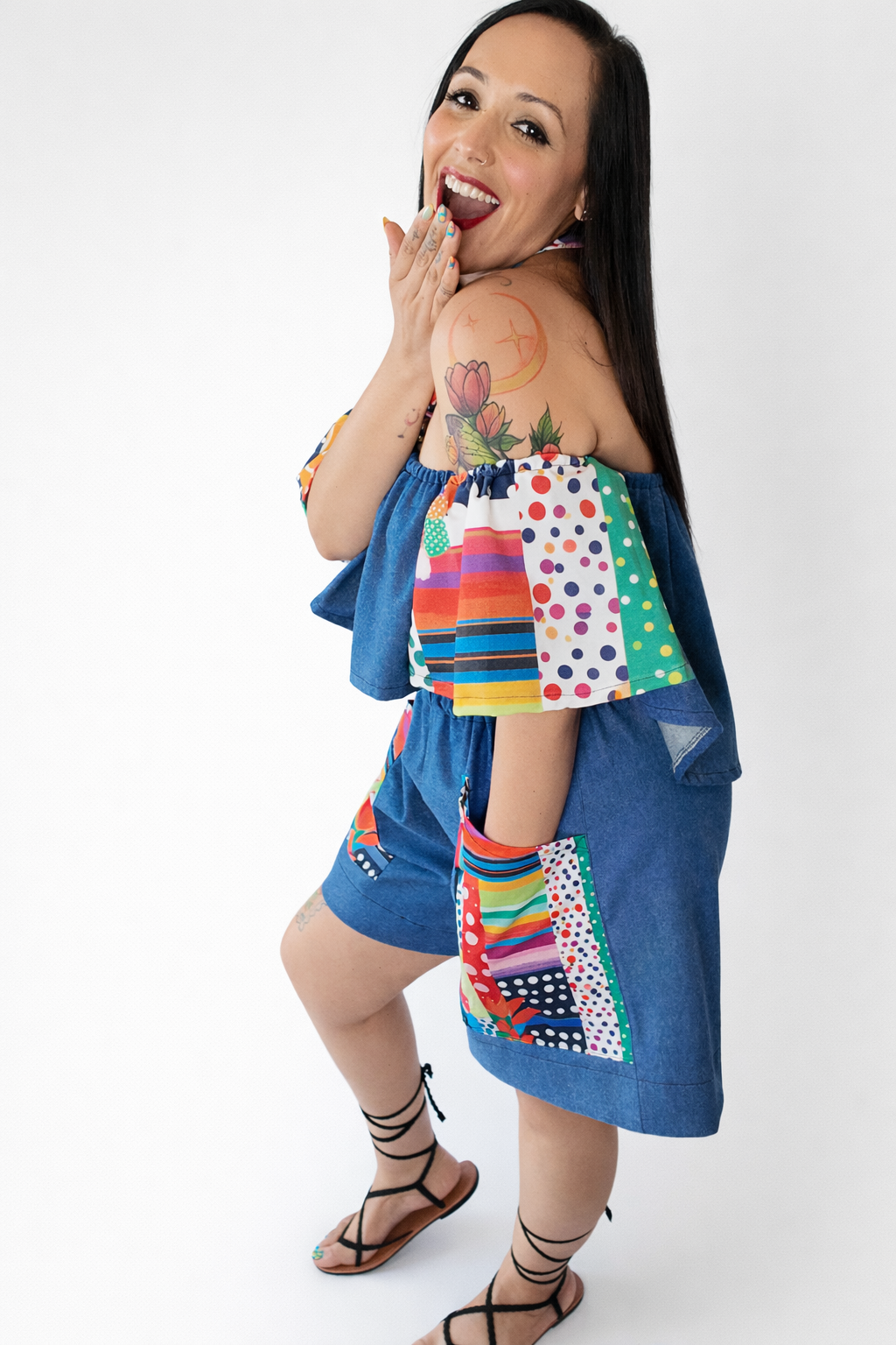 Halo Shorts| High-rise| Mid-thigh