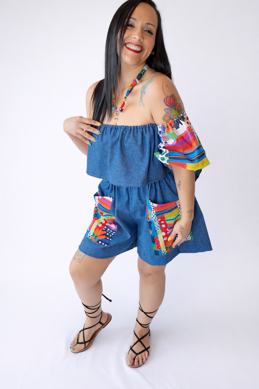 Halo Shorts| High-rise| Mid-thigh